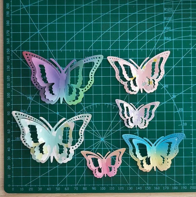 BUTTERFLY METAL CUTTING Dies Scrapbooking Paper Craft Mould Embossing ...