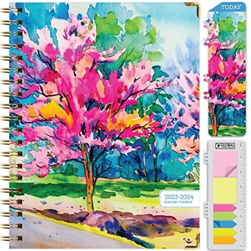 HARDCOVER ACADEMIC YEAR 20232024 Planner (June 2023 Through LARGE 8.