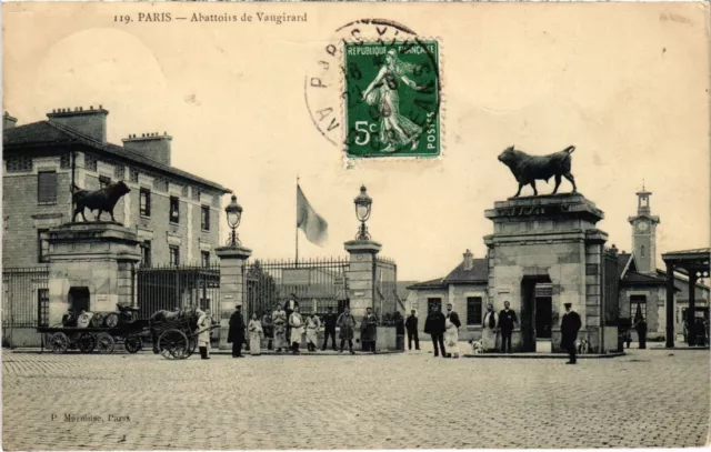 CPA PARIS 15e Abattoirs de Vaugirard P. Marmuse (1249294)