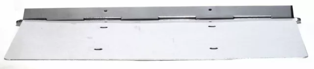 License Plate Holder Single Piano Hinge Chrome Steel Rectangular-18 X 8 GG#60540