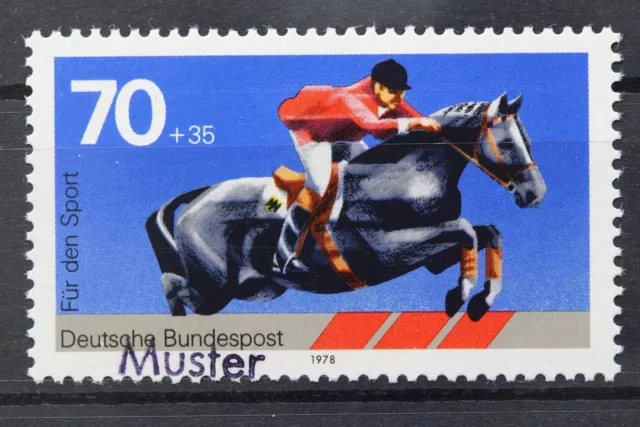 Deutschland (BRD), MiNr. 968, Muster, postfrisch - 643018