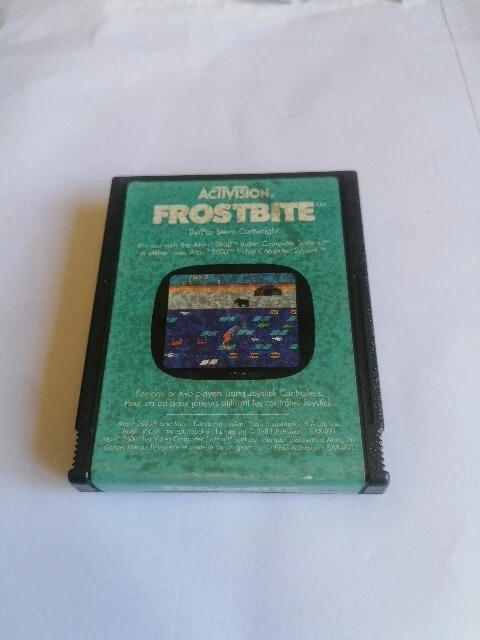 Jeu Vidéo Atari 2600 - Q*bert - Version PAL, Bon état Rétro