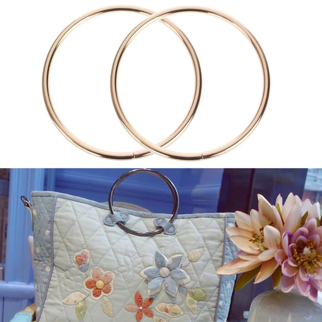 1 Pair Handles Replacement For Handmade Bag Handbags Purse Handle Charming