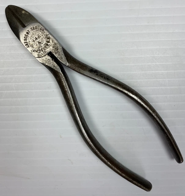 Vintage Crescent Tools 942-6 - CRESTOLOY 6" Diagonal Side Cutters Pliers USA