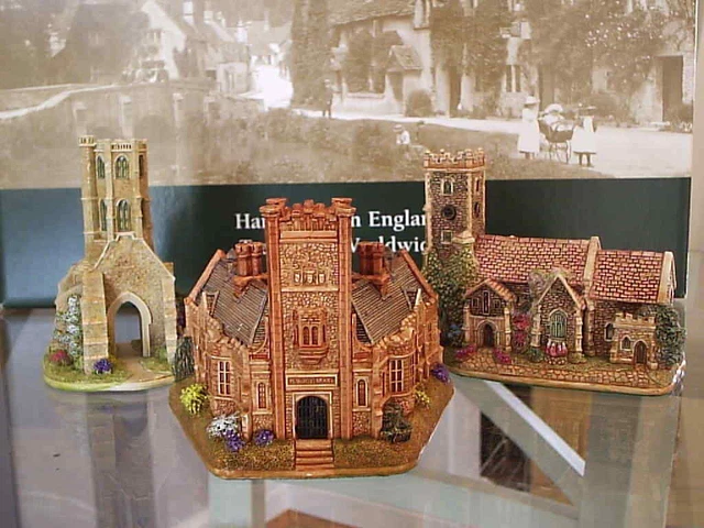 置物 Lilliput Lane The Three Kings LILLIPUT LANE .. COLLECTION OF 3 KING'S LYNN PIECES