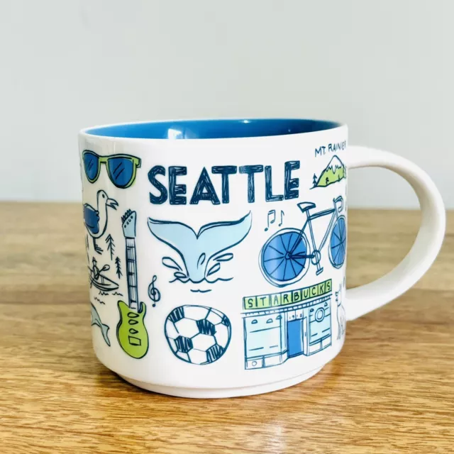 Starbucks Seattle Been There Series Across the Globe Collection Mug