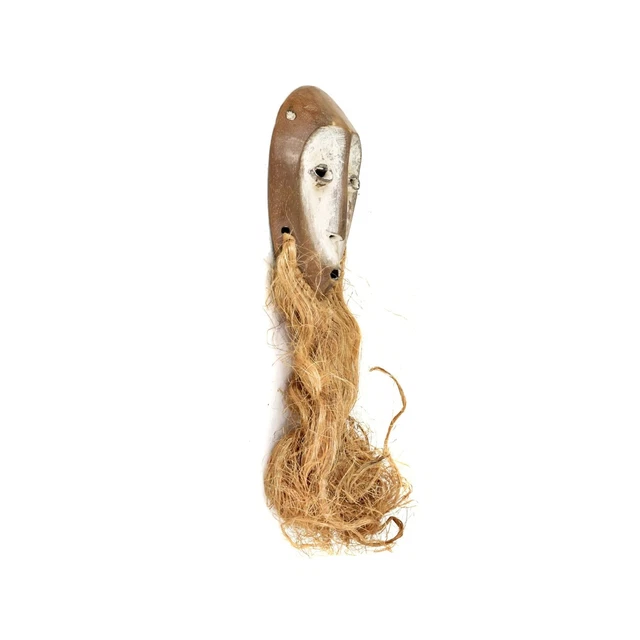 Lega Passport Mask with Raffia Beard Congo