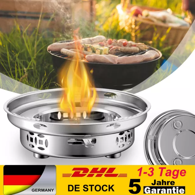 Spirituskocher rostfreier Stahl Campingkocher Flammig Outdoor Camping Outdoor