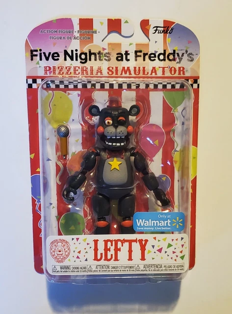 FUNKO FIVE NIGHTS At Freddys Lefty Exclusive Action Figure Walmart Fnaf ...