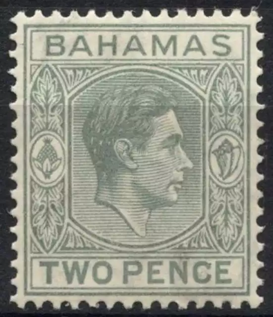 Bahamas 1938-52 SG#152, 2d Pale Slate KGVI MNH #D82714