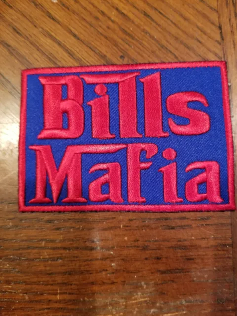 BUFFALO BILLS BILLS Mafia Iron On Patch Free Shipping $2.99 - PicClick