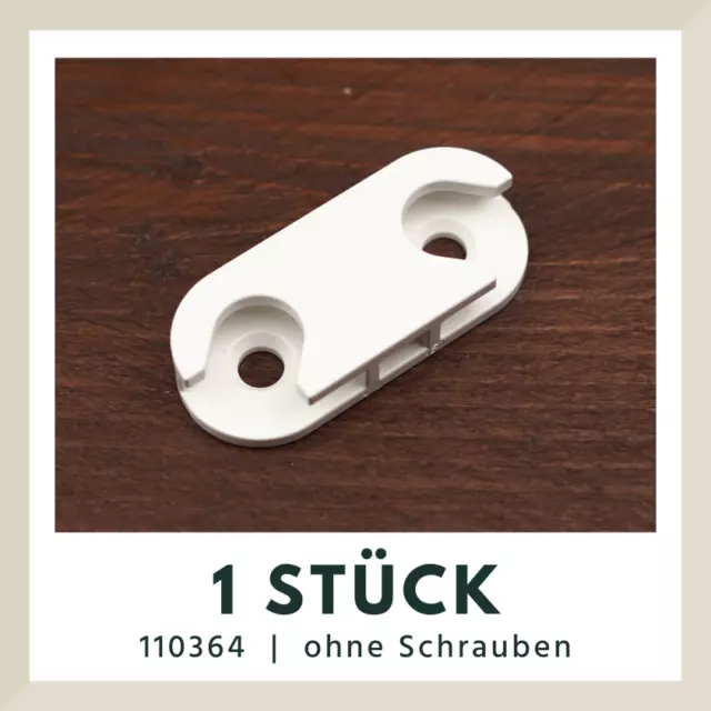 1x Scharnier/Halter - Original Ersatzteil für IKEA HEMNES,GREVBÄCK | 110364