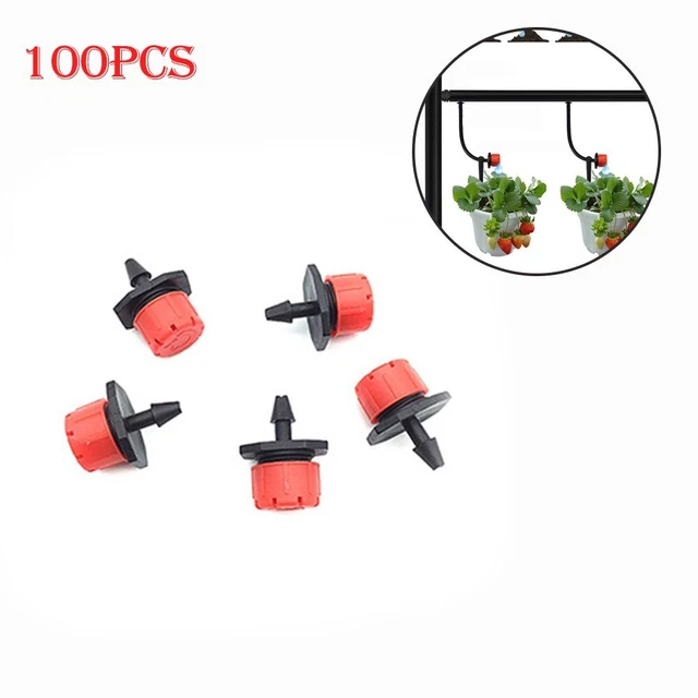 Watering Drippers Irrigation Dripper 8 Anti-clogging Holes Set Sprinklers