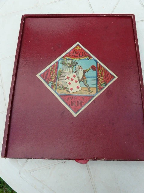 Jeu De Nain Jaune Ancien - Vers 1890 - Plateau En Très Bel état - France
