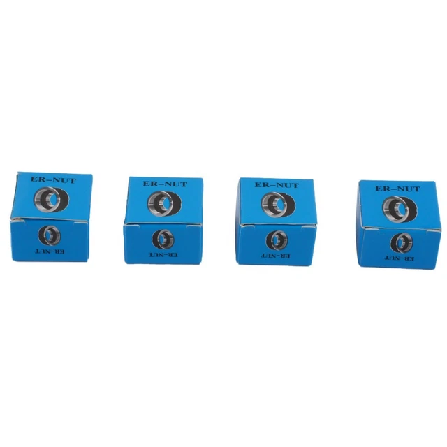 4X ER11 A Type Collet Clamping Nut For ER Collet Milling CNC Chuck Holder Lathe