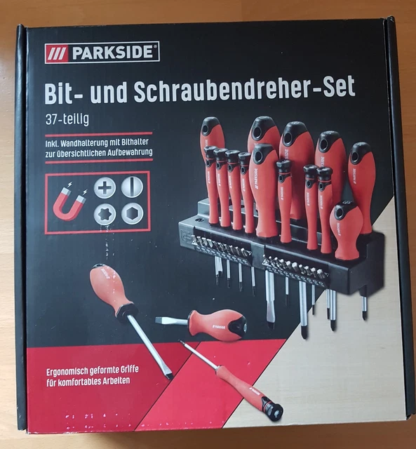 Wellcut 49-teiliges Bohrer- & Schraubendreher-Set – Mit Schnellwechsel-Bithalter, Chrom-Vanadium-Stahl