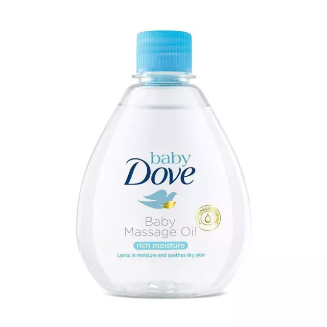 Baby Dove Rich Moisture Baby Massage Oil - (200ml) 2