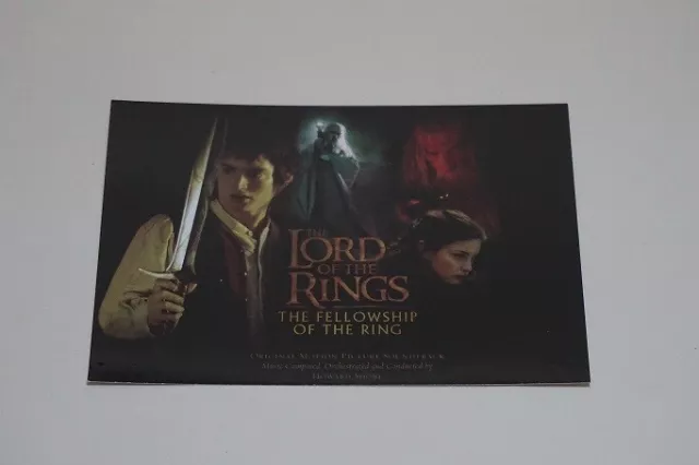 The Lord of the Rings ~ Fellowship of the ring ~ Movie Postcard