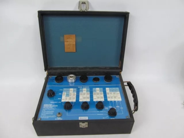 Vintage Mallory Signal Selector Display (Maybe Salesman Sample Kit) Sonalert
