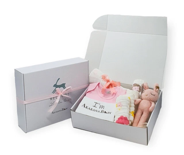 Akarana Baby Keke The Bunny Gift Box for Baby Newborn Fullmoon Baby Shower Gift
