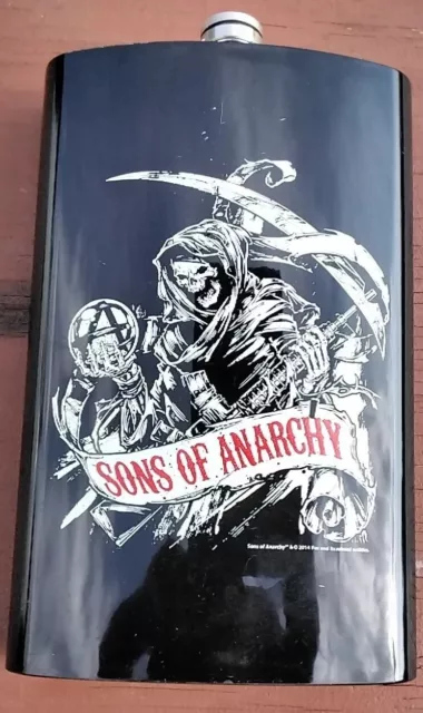 FLASK 64oz. Oversized Jumbo Giant Flask Stainless SONS OF ANARCHY