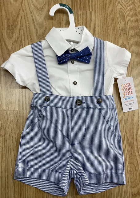 Just One You by Carter’s Baby Boy Special Occasion 3 Piece Set Size 3M, NWT