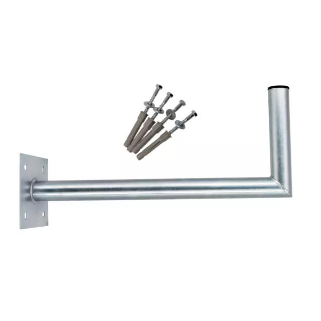 PremiumX 60cm SAT Wandhalter Antenne Wand Halterung Wandhalterung Schraubensatz