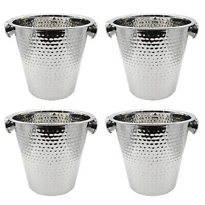 MONYY--ICE BUCKET Secchio di Champagne Tromba in Acciaio Inox 304 Secchiello per Il Ghiaccio Secchi Secchiello per Il Ghiaccio Europeo Barile di Vino Duva Bar Hotel KTV Secchiello per Il Ghiaccio 