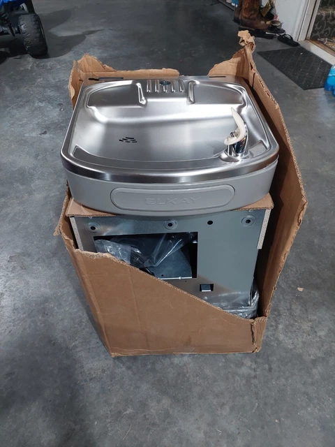 2 Elkay Water Cooler Drinking Fountain- LZSTL8WSLK*NO FILLER STATION*
