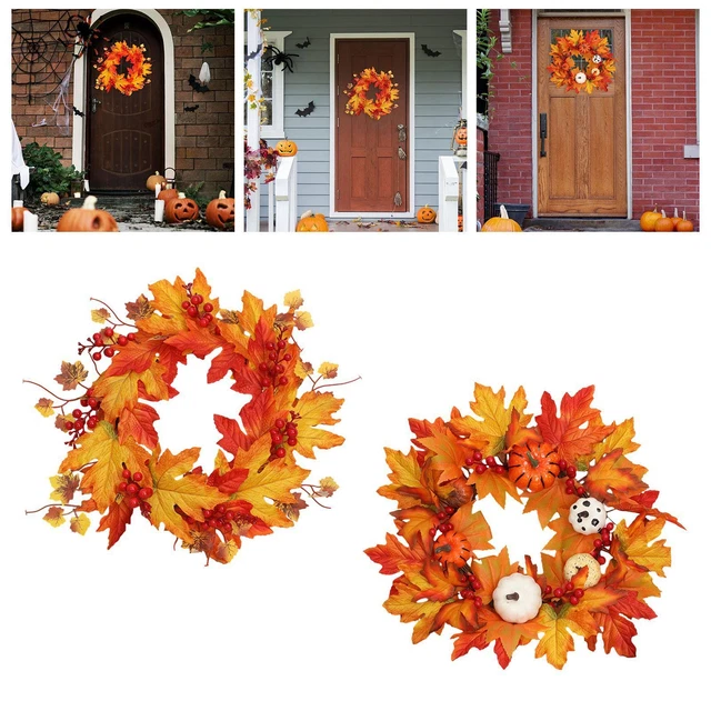 Couronne De Noël Pour Porte D'Entrée, Décoration Pour Créer Une