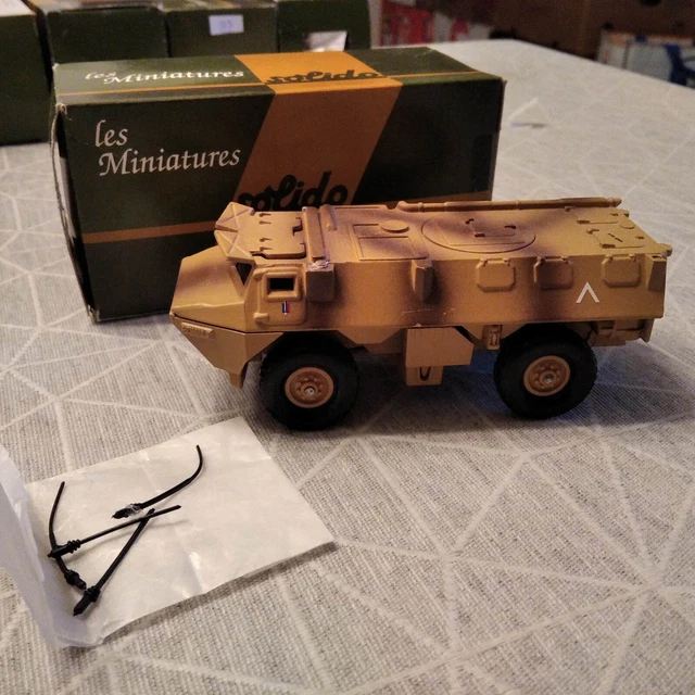 Miniature 1/43 CEF Replex 156 V – VAB 6x6 Transport De Troupes – Vert, Occasion