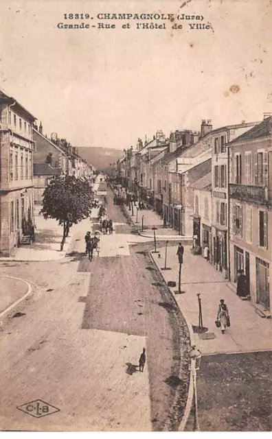 39 - CHAMPAGNOLE - SAN24194 - Grande Rue - Hôtel de Ville