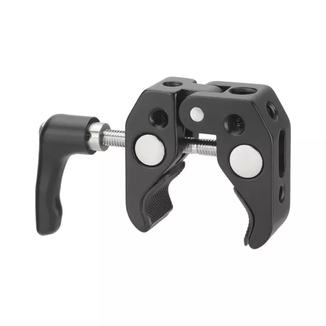 CAMVATE Aluminum Universal Super Crab Gripper Clamp With Strengthened Screw Knob