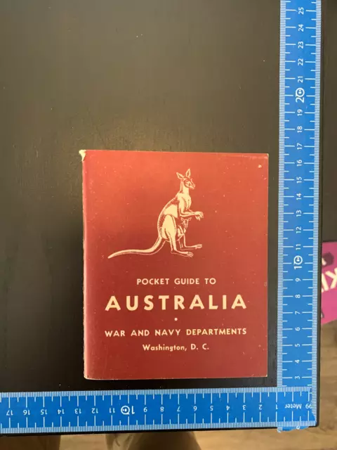 Pocket Guide to Aurstralia - Vintage - 1942