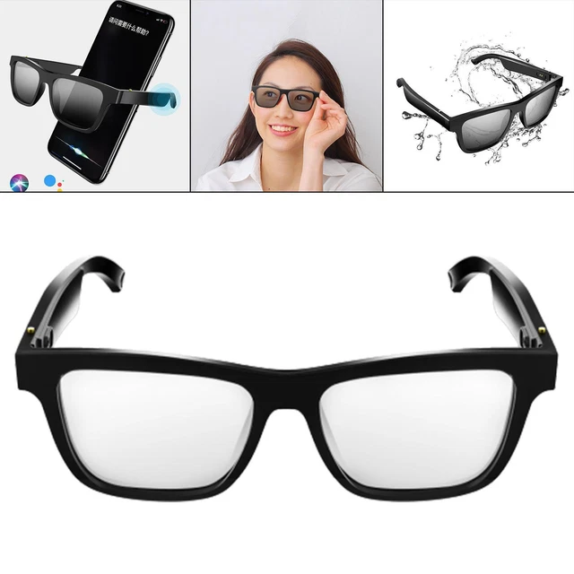 Lunettes Intelligentes Son Stéréo Écouteurs Open-Earphones à Oreilles
