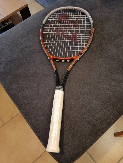 Raquette De Tennis Prince - Utilisée En Match Et Signée Par Stan Smith ! Certificat D'authenticité Inclus #B596582
