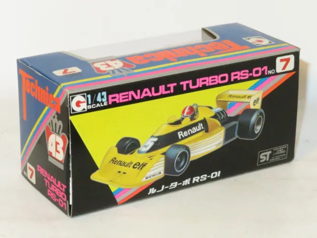 1/43 EIDAI Corporation - Made in Japan - Renault R.S.01 #15 J.P.Jabouille 2