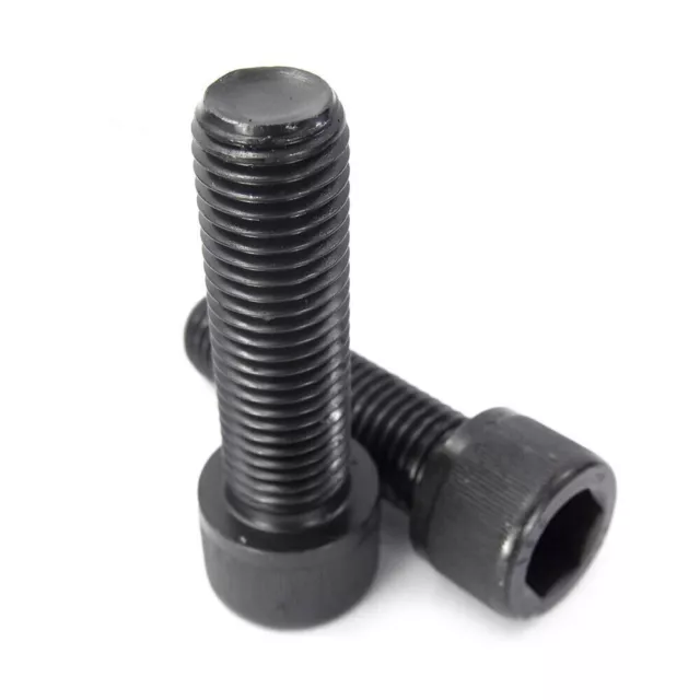 7/8-9 UNC x 3" Hex Socket Cap Screw (10-Pk)Alloy Black Oxide