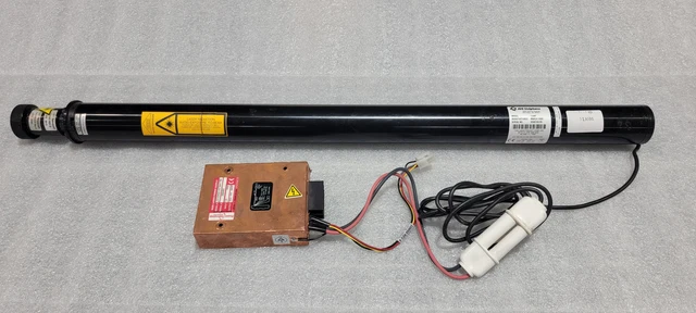 Lumentum/JDSU 1144p HeNe Laser 633nm w/ Power Supply and Newport Beam Expander