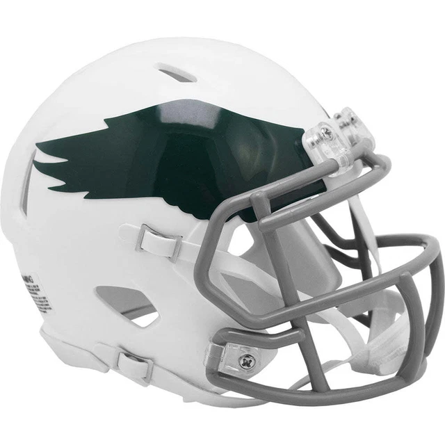 PHILADELPHIA EAGLES 196973 Riddell Throwback Mini Football Helmet 34.