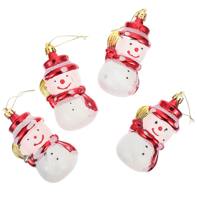 4 stücke Weihnachtsbaum Anhänger Weihnachten Weihnachtsmann Santa Claus Hängende