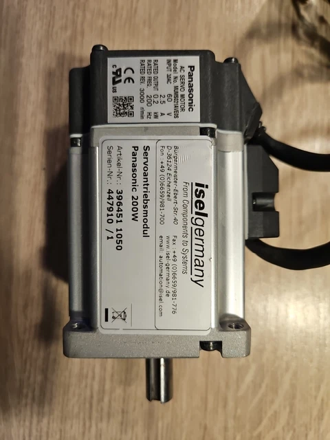 Servomotore Panasonic MUMS082A1E0S – Nuovo E Spedizione Veloce #TP
