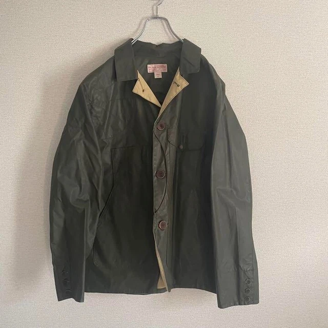 Filson Cotton Hunting Jacket Olive Style 10417 Size XL