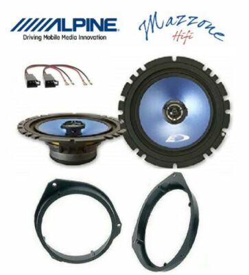 Alpine Set 2 Haut Parleur ALPINE SXE-13C2 Pour Lancia K Brkt Conn Avant 13cm 