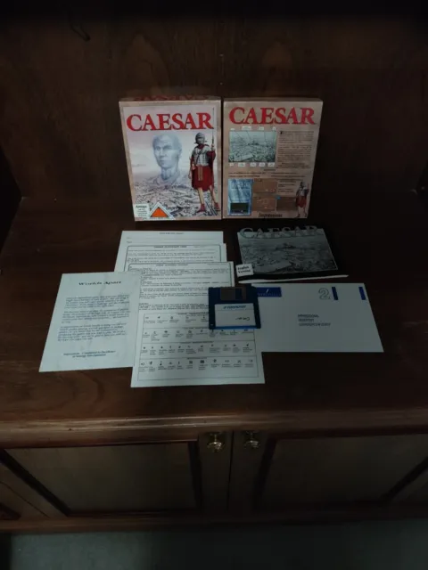 Commodore Amiga Game - CAESAR-  Big Box