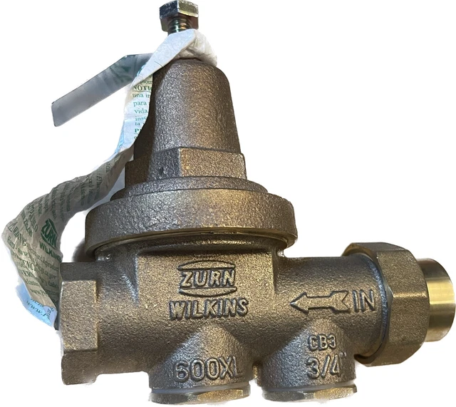 NEW Zurn Wilkins 2-600XL Lead Free 2" pressure Reducing Valve-No Box