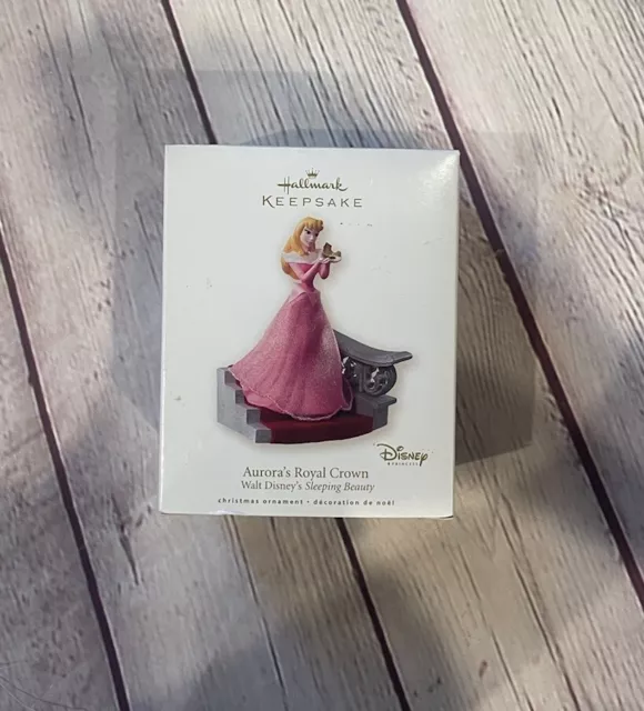 Disney Sleeping Beauty Aurora's Royal Crown Hallmark 2008 Ornament