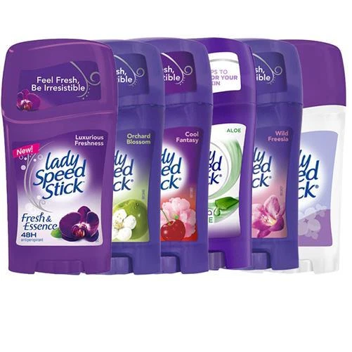 Sélection Lady Speed Stick Déodorant Mélange Assorti Floral Propre Parfum Lot '6