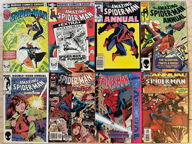 Amazing Spider-man Annuals 14, 15, 17, 18, 19 (Marvel Comics 1980s 1990s) 