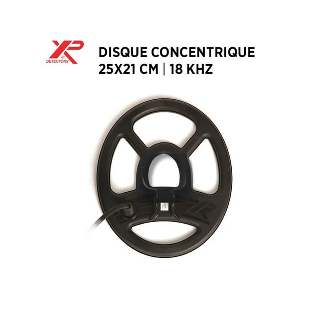 Disque XP 25x21cm Concentrique-18 k